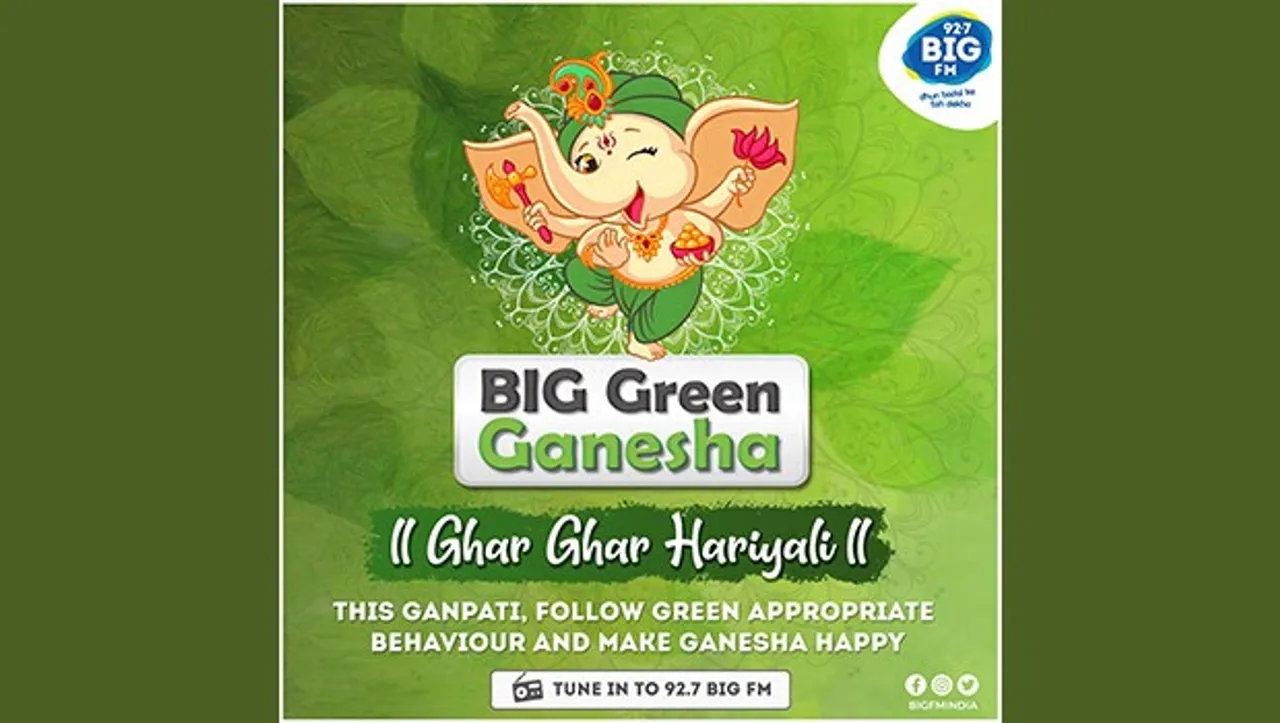 Big FM brings Ganesh Chaturthi festivities home with season 14 of 'Big Green Ganesha'
