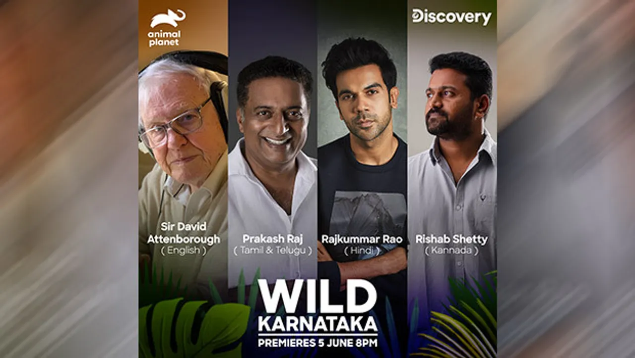 Discovery pulls in actors to provide voice-overs for 'Wild Karnataka' documentary on World Environment Day