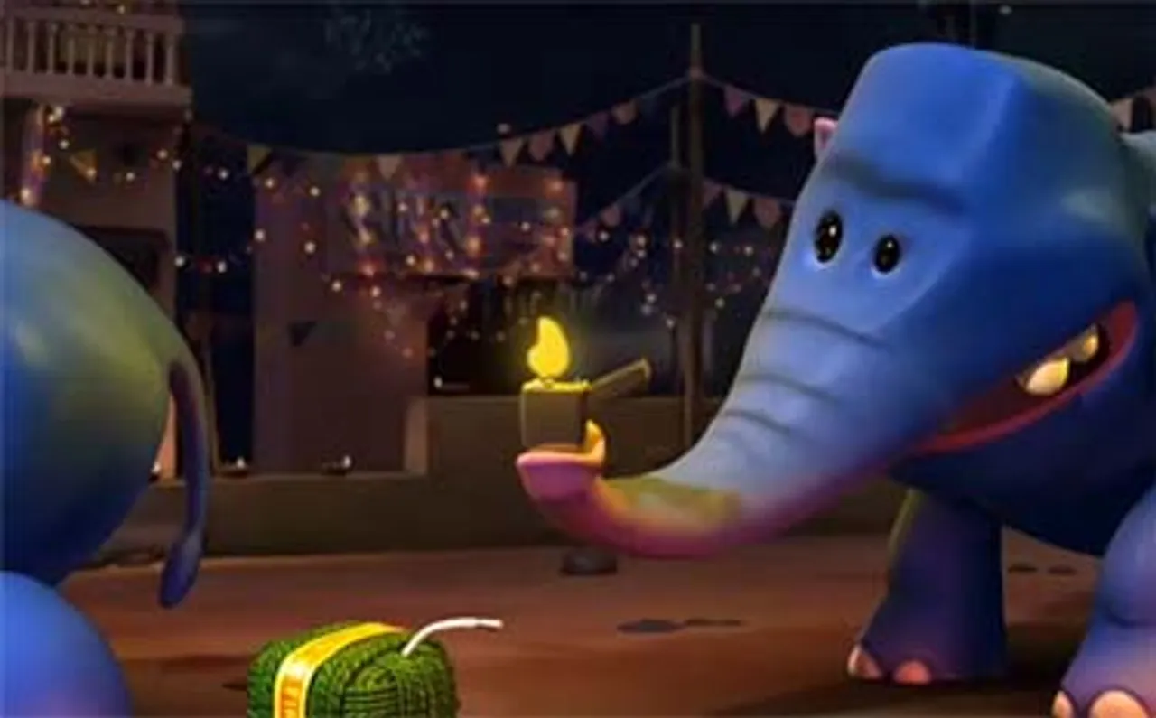 Fevicol's elephant mascots are back to celebrate Diwali