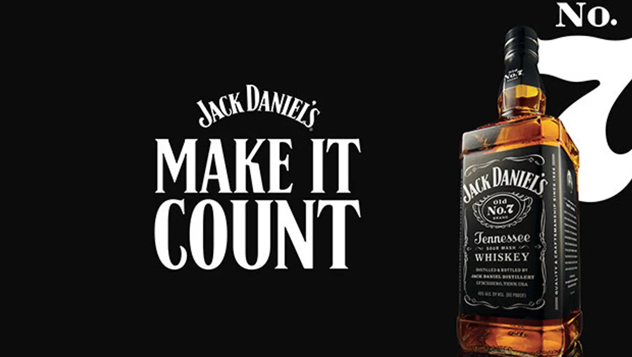 Jack Daniel's announces global relaunch of its brand with 'Make it Count' tagline