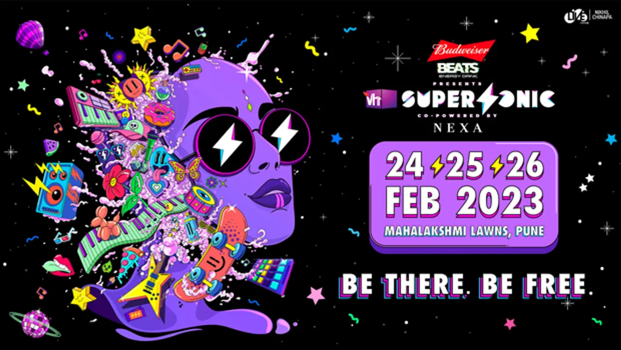 Budweiser Beats becomes title sponsor for Viacom 18's 'Vh1 Supersonic 2023' festival