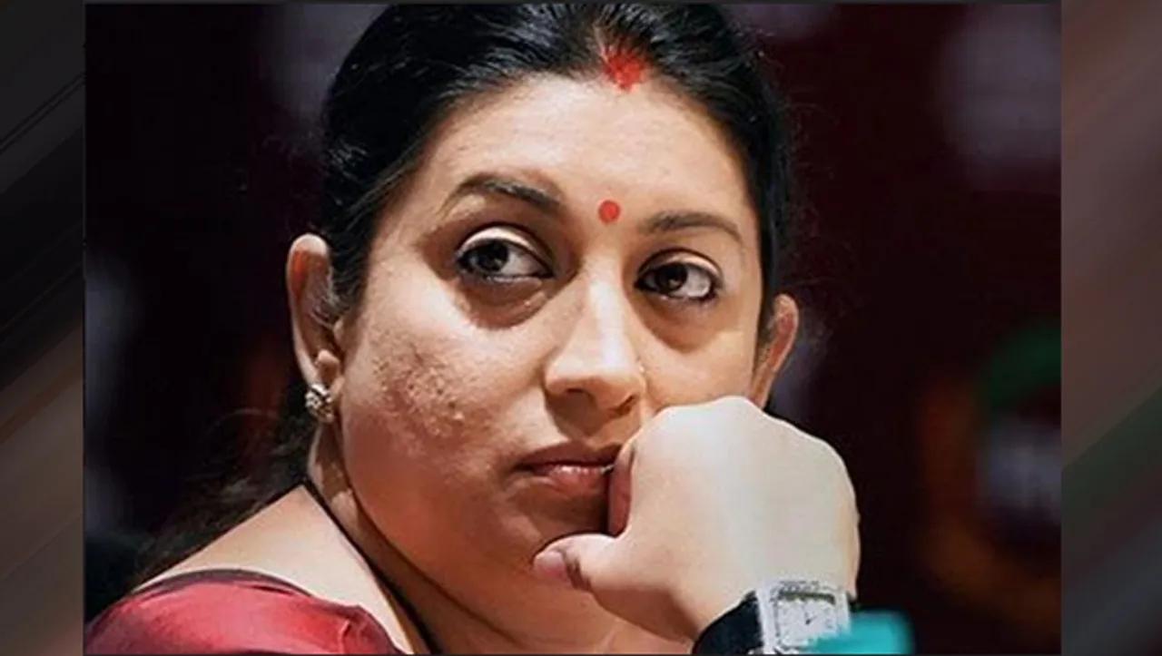 Union Minister Smriti Irani lambasts ad industry over portrayal of women in ads