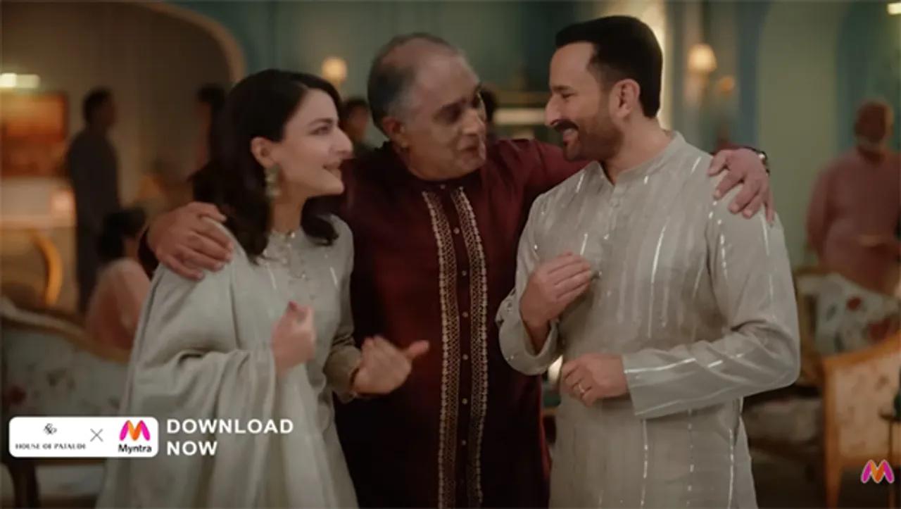 TVA Productions films Myntra's new ad for 'House of Pataudi' brand