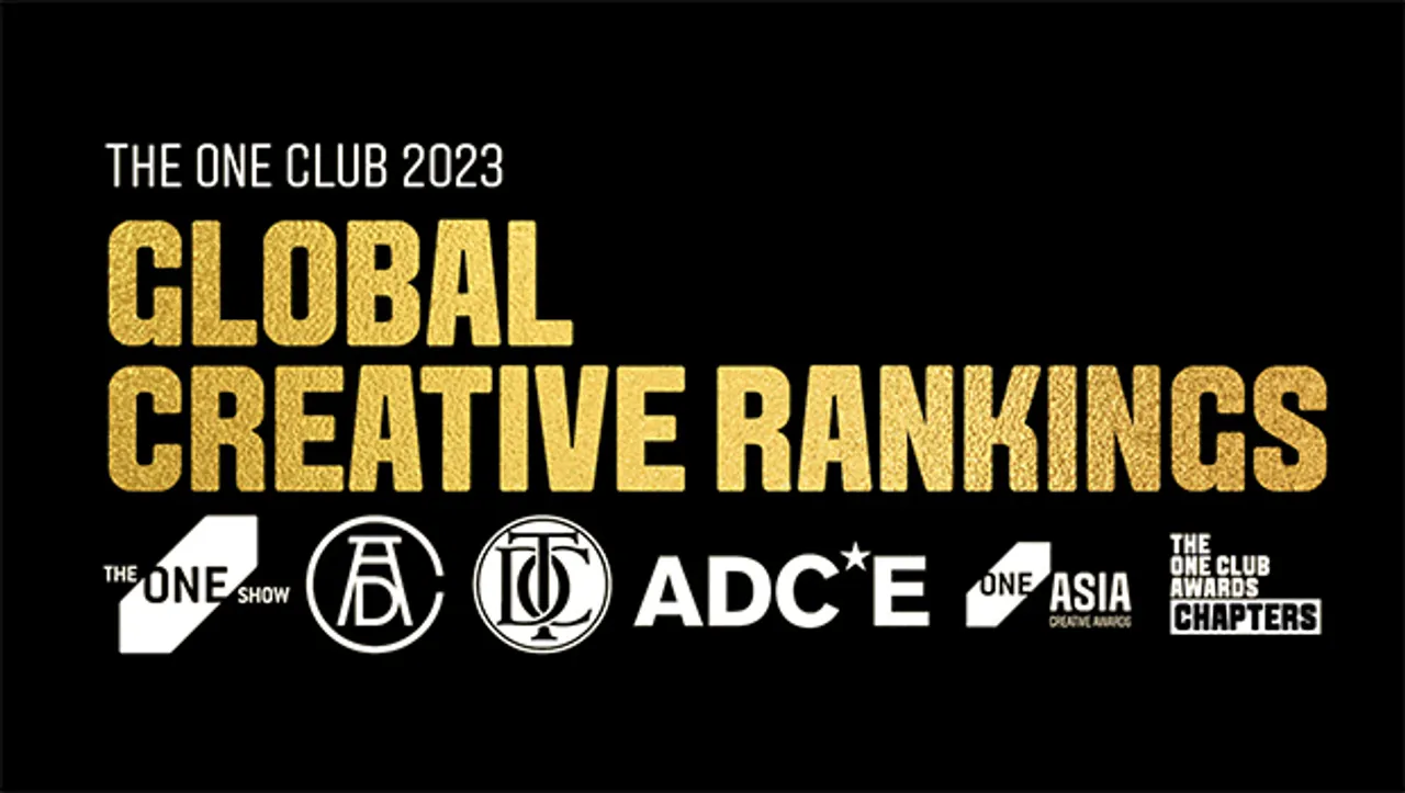 Leo Burnett India Mumbai ranks 8th in One Club's Global Creative Rankings for 2023