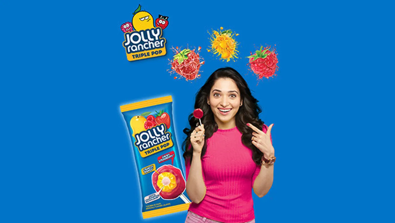 Jolly Rancher launches triple-layered lollipop 'Triple Pop'