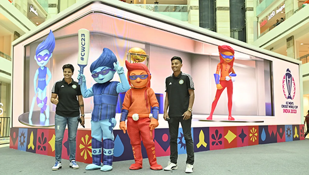 ICC unveils mascot duo for Men's ODI World Cup 2023