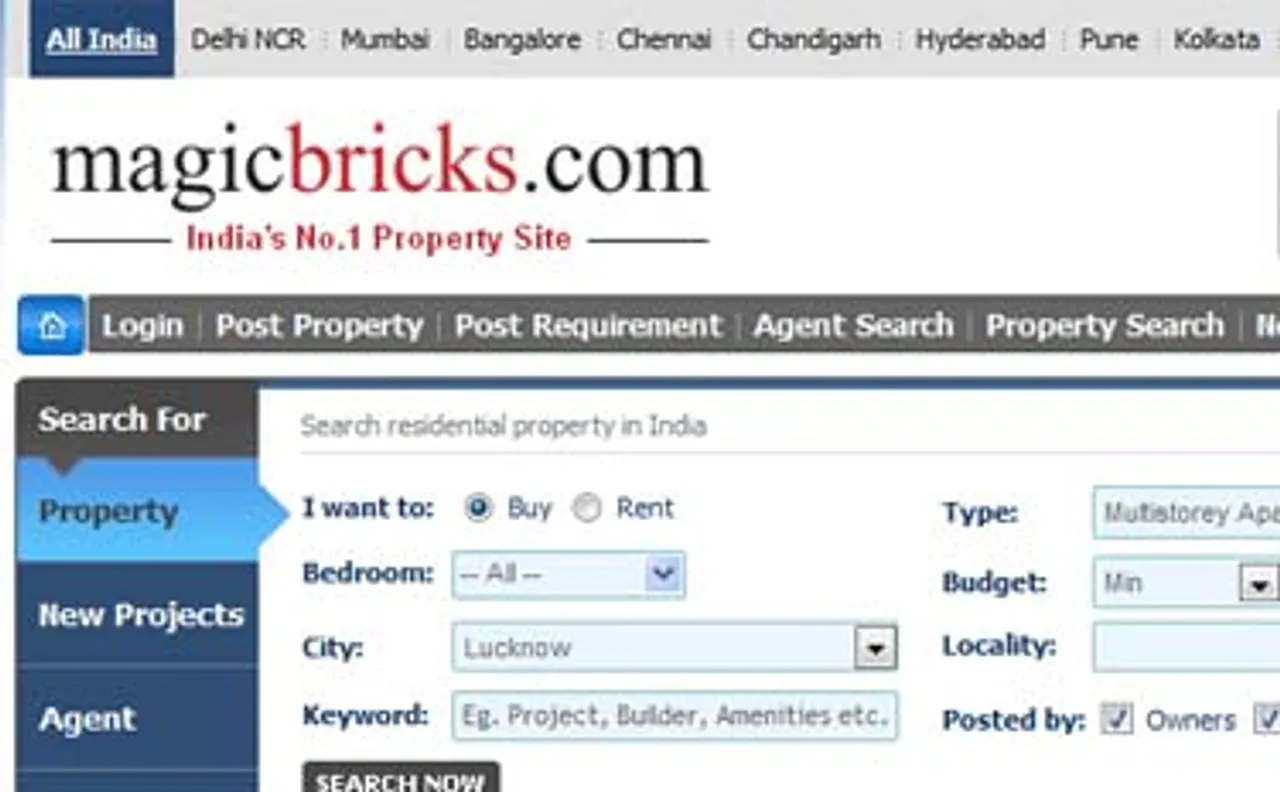 MagicBricks.com dons new look