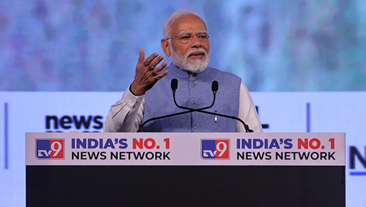 “We don't believe in 'rajneeti', we believe in 'rashtraneeti': PM Modi at News9 Global Summit 2024