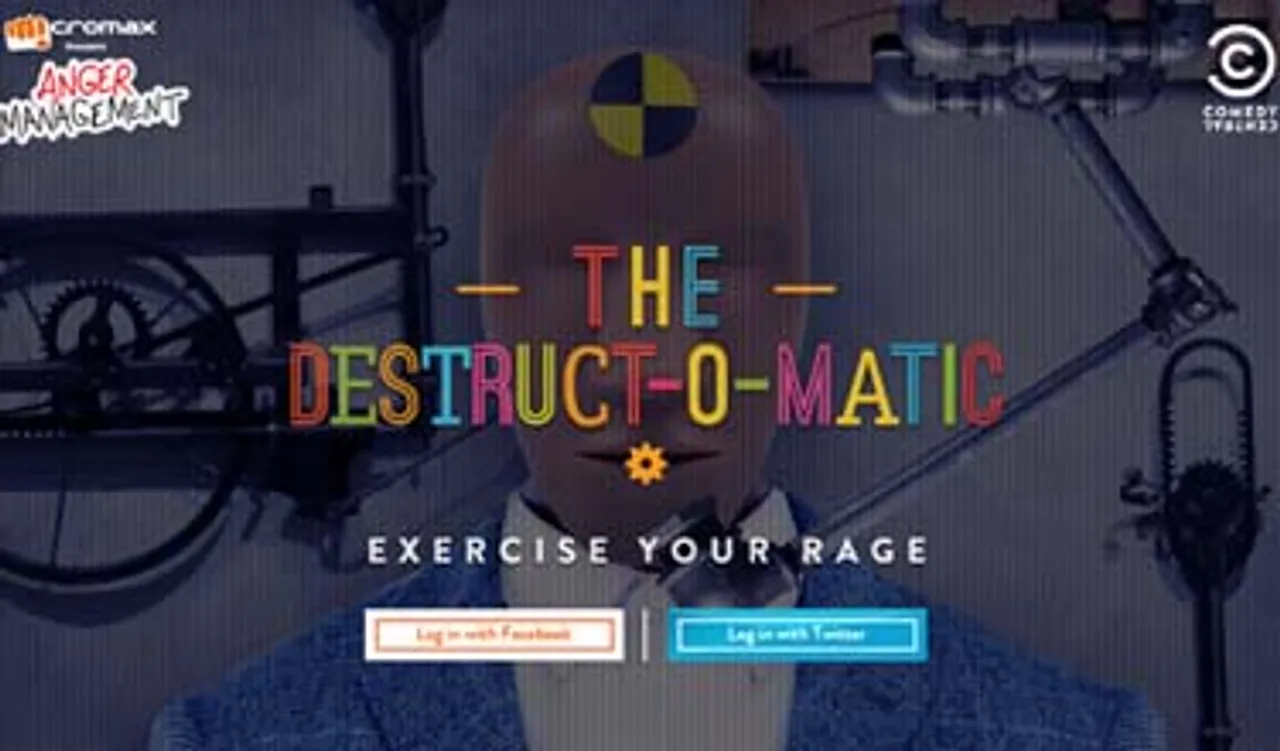 Comedy Central lets you vent your anger with 'Destruct-O-Matic'