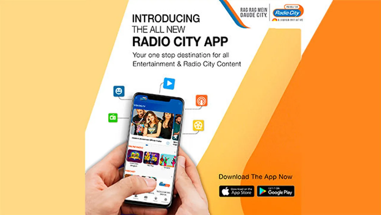Radio City revamps its app with a blend of Radio City originals and entertainment features