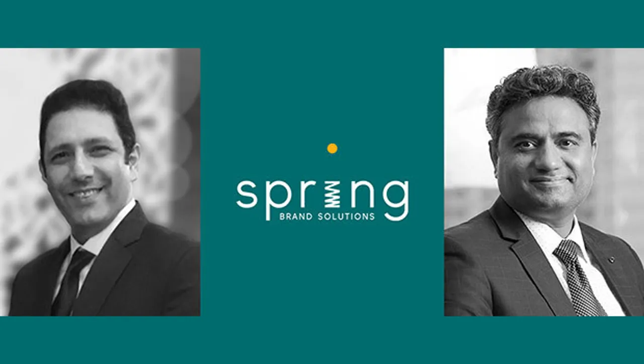 Kaizad Pardiwalla and Harshad Hardikar launch a new venture 'Spring Brand Solutions'