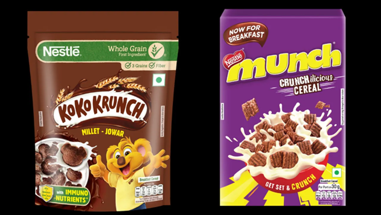 Nestlé unveils Koko Krunch Millet-Jowar and Munch breakfast cereals
