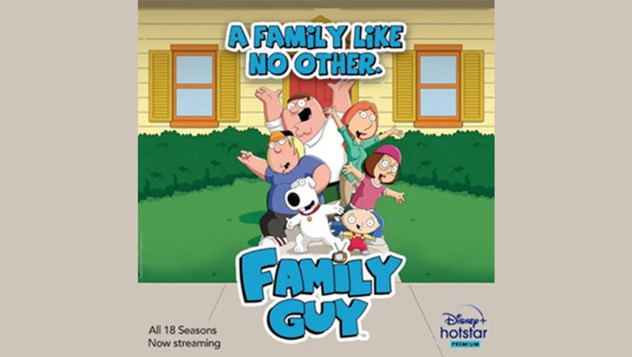 Animated series 'Family Guys' on Disney+ Hotstar Premium with its razor-sharp satirical humour