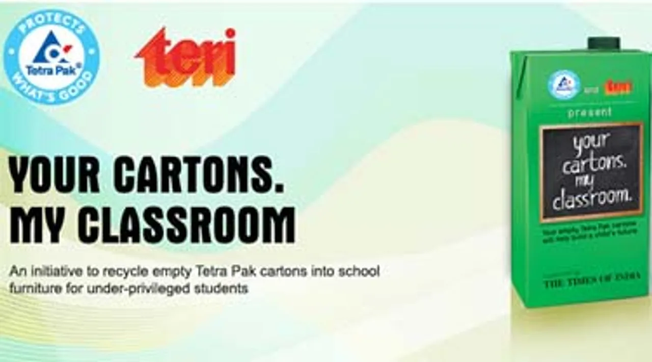 Tetra Pak's laudable CSR effort with 'Your Cartons. My Classroom' campaign