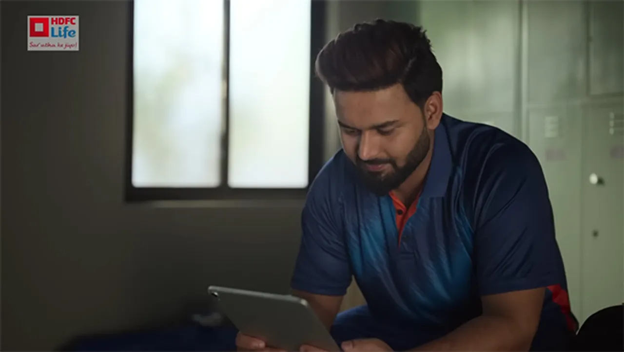 Rishabh Pant promotes term insurance and regular savings in new HDFC Life campaign