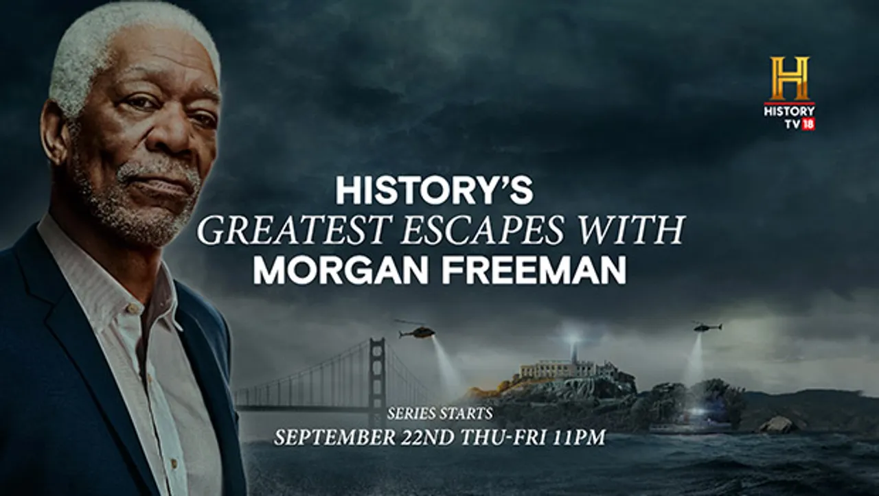 History TV18 to present non-fiction show 'History's Greatest Escapes with Morgan Freeman'