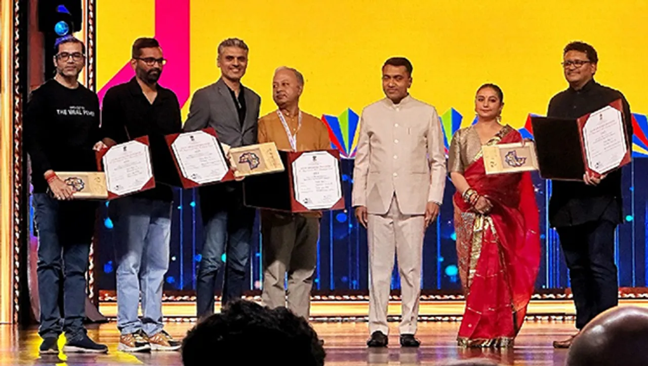 Prime Video bags inaugural best web series (OTT) award for 'Panchayat season 2' at IFFI