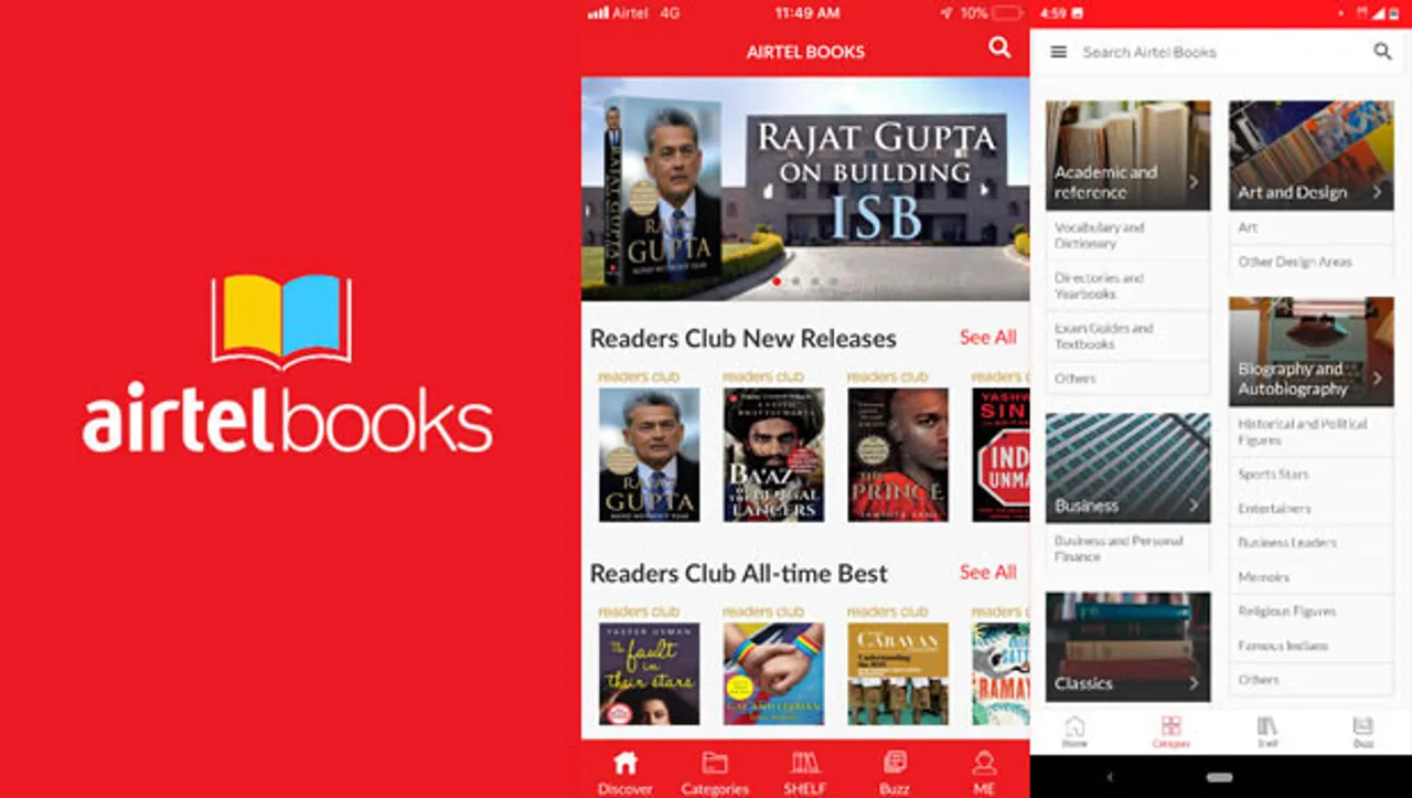 Airtel launches 'Airtel Books' app, boosts digital content portfolio