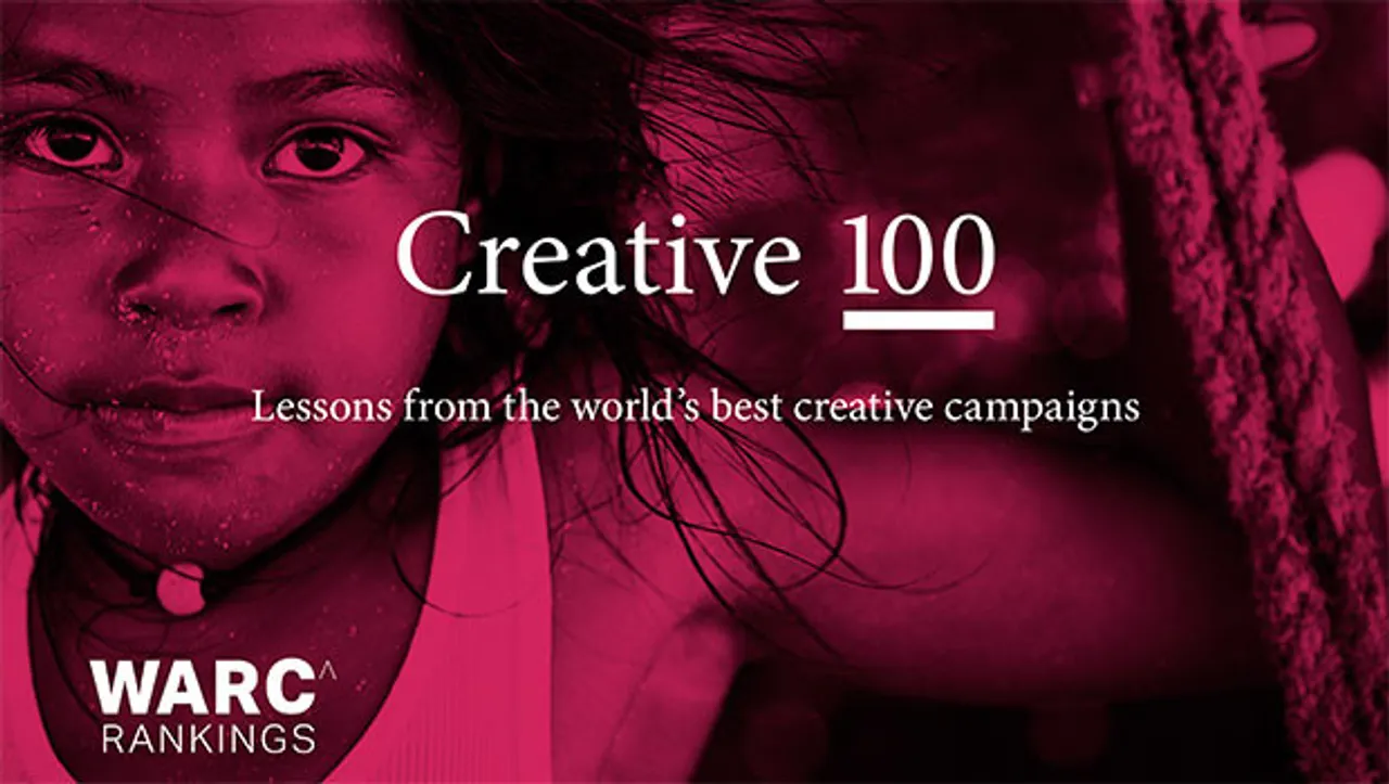 Three trends from world's top 100 creative campaigns