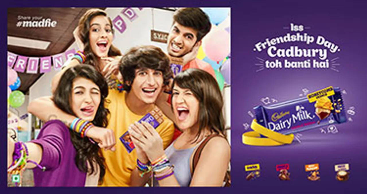 Cadbury asks friends to click a #Madfie