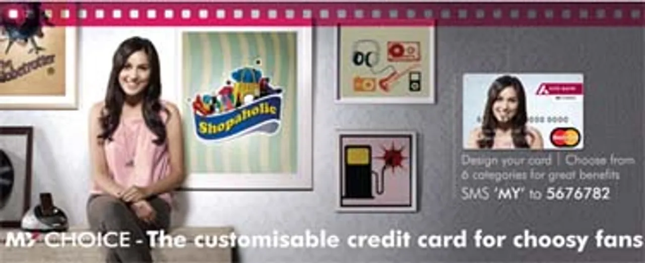 Axis Bank customizes its cards with MYCards print campaign