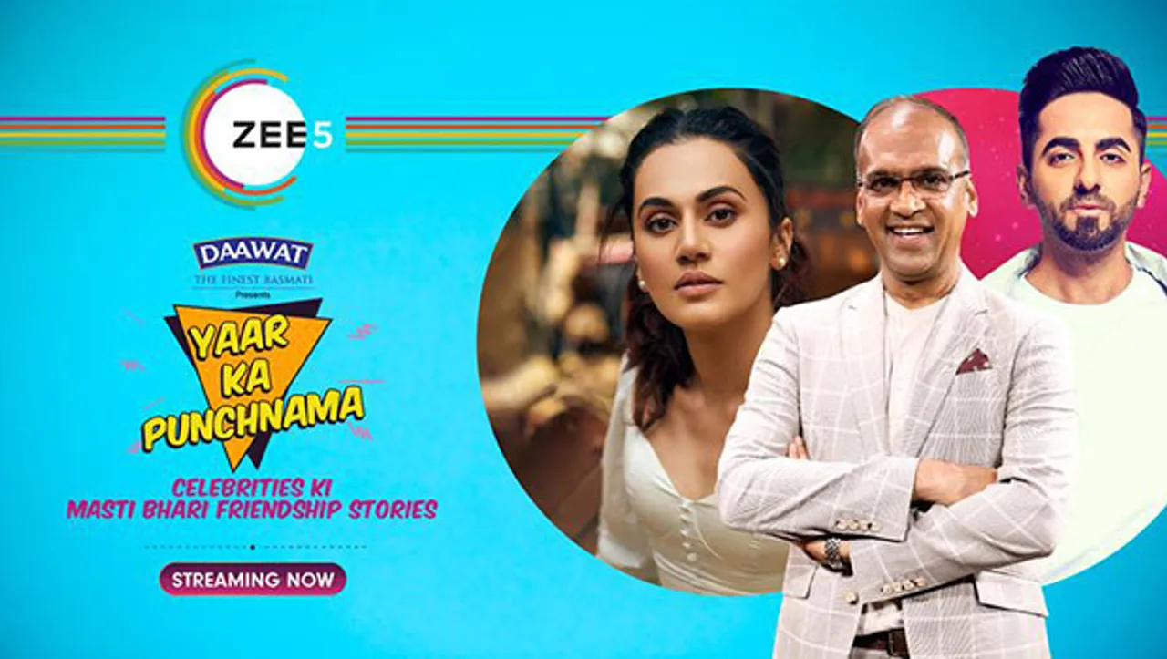 Zee5's 'Yaar Ka Punchnama' is a virtual celebrity chat show