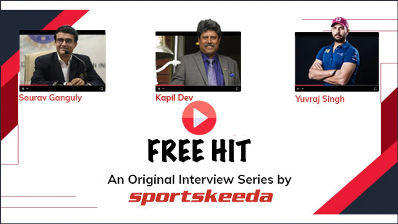 Sportskeeda to launch original interview series 'Free Hit' with Sourav Ganguly, Kapil Dev, and Yuvraj Singh