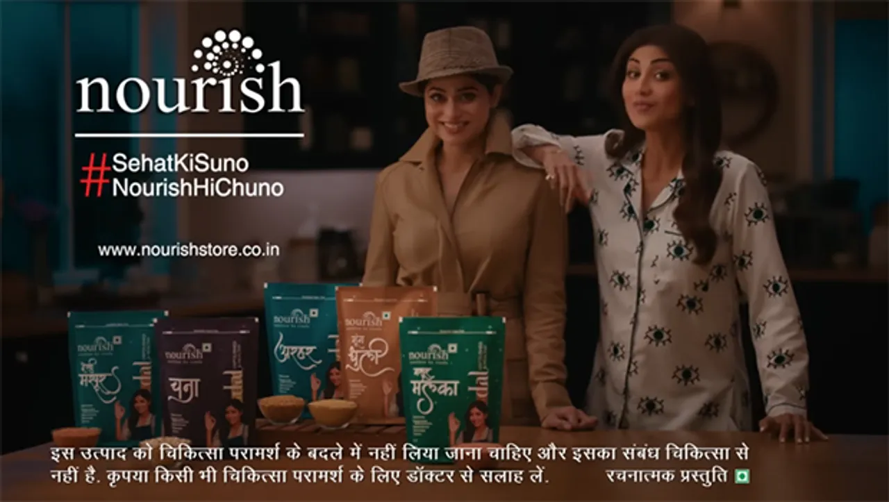 Nourish's #SehatKiSunoNourishHiChuno campaign features Shilpa and Shamita Shetty