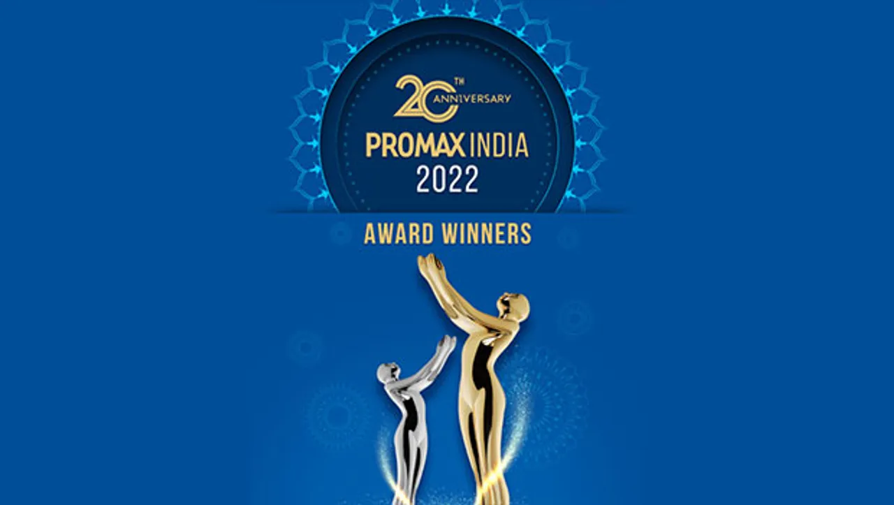 Promax India Conference & Awards 2022 celebrates the creativity of entertainment and marketing brands