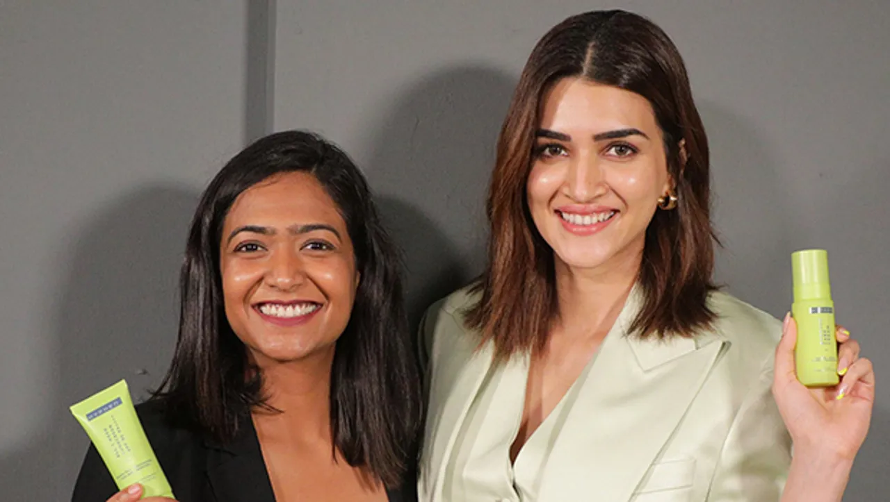 mCaffeine's parent company and actor Kriti Sanon launch skincare brand 'Hyphen'