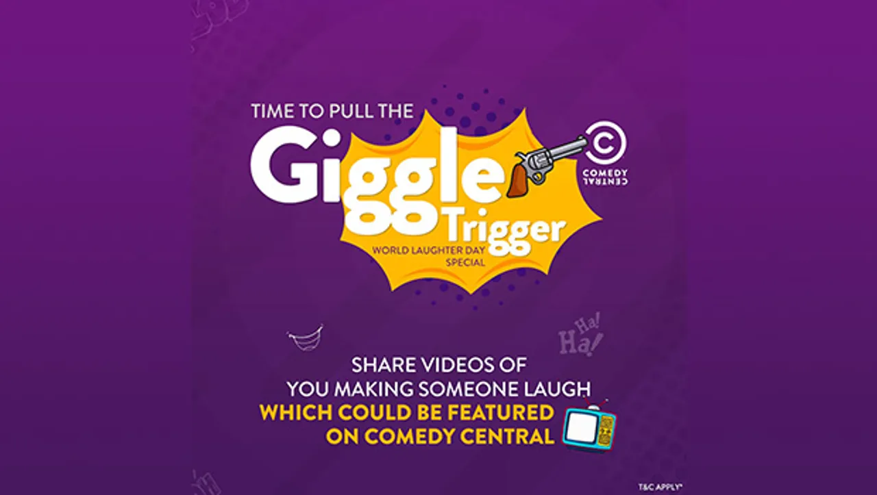 Comedy Central gives viewers a chance to make someone laugh with 'Giggle Trigger' campaign