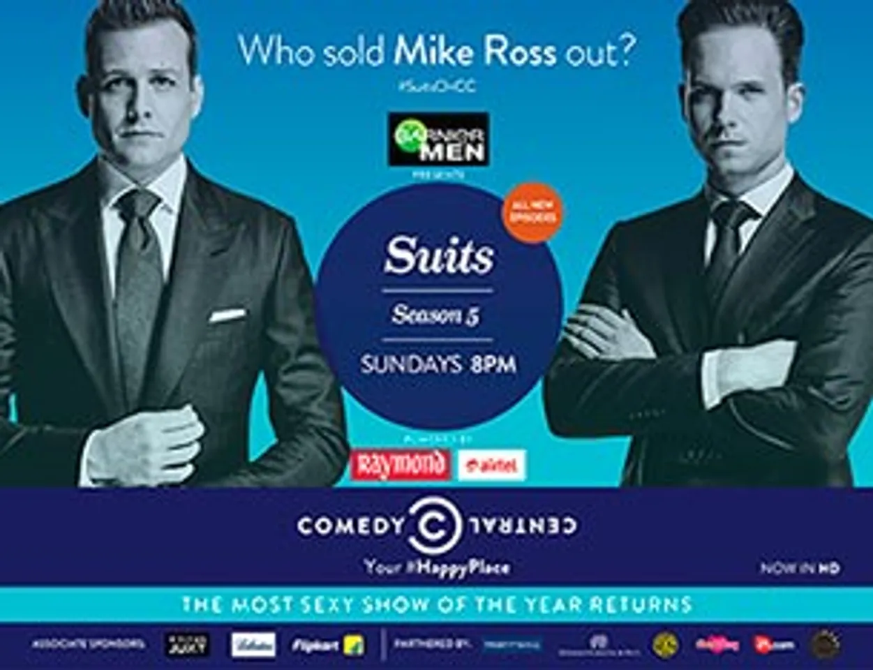 Comedy Central brings back Suits