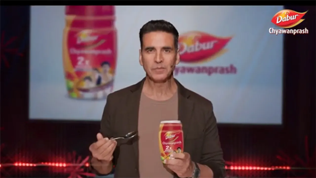 Akshay Kumar features in Dabur Chyawanprash's “Ghar Ghar bann gaya dawai ki dukaan” campaign