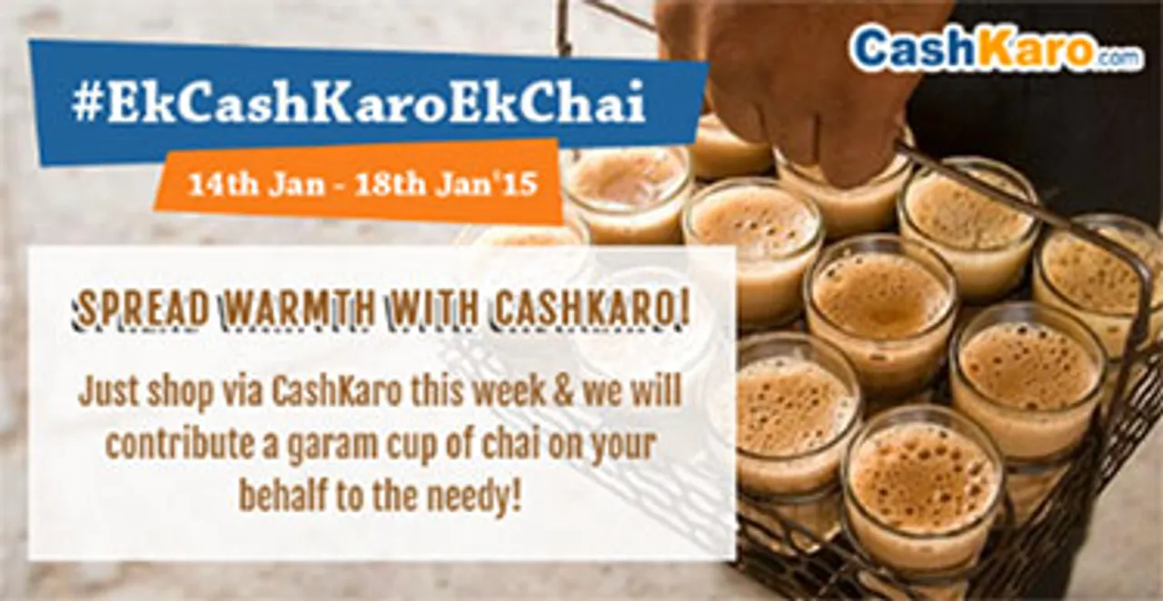 CashKaro.com spreads some warmth in Delhi