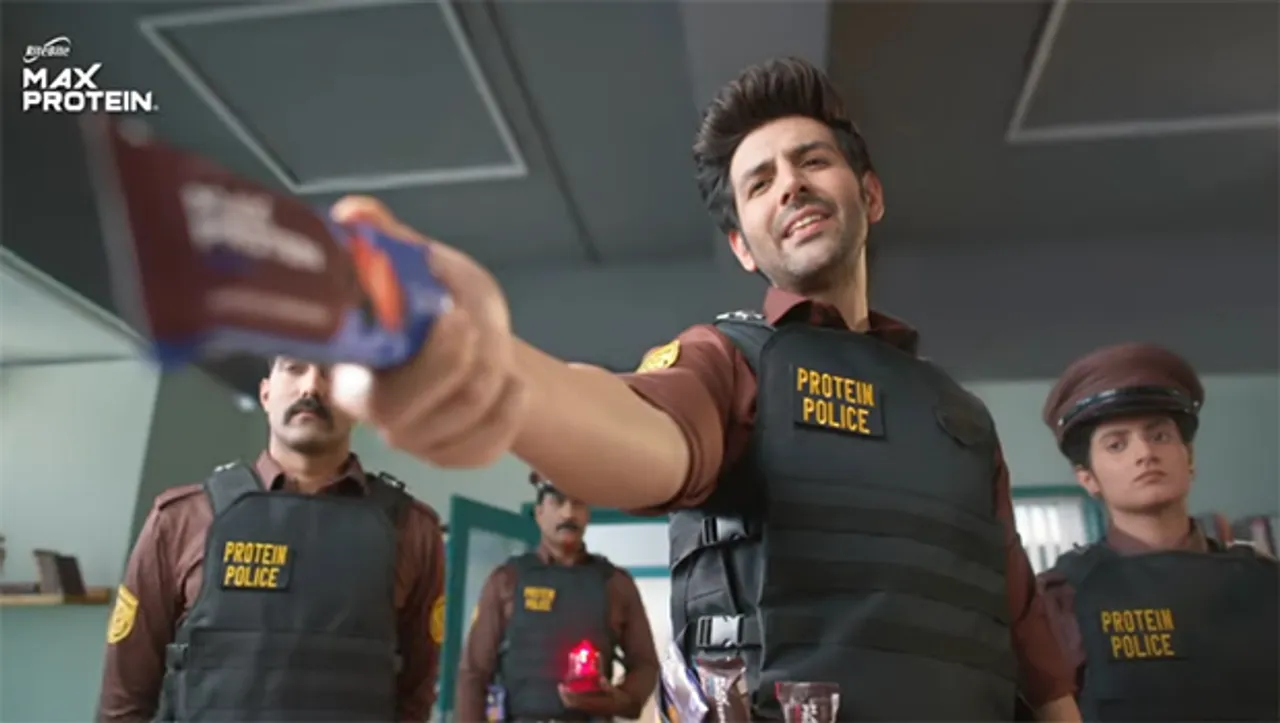 Kartik Aaryan roots for 'protein snacking' in Max Protein's new campaign