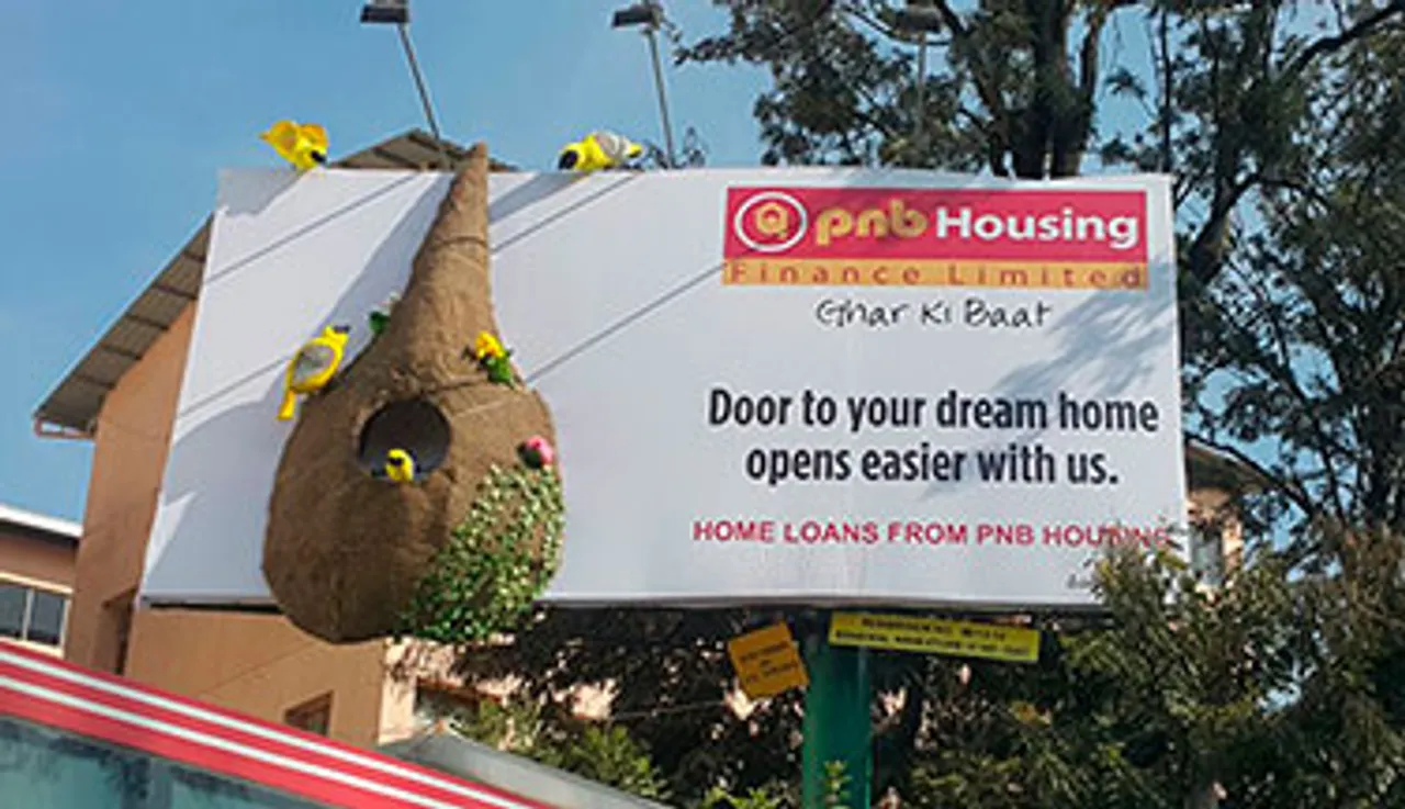 PNB Housing Finance gets a gigantic weaver bird touch