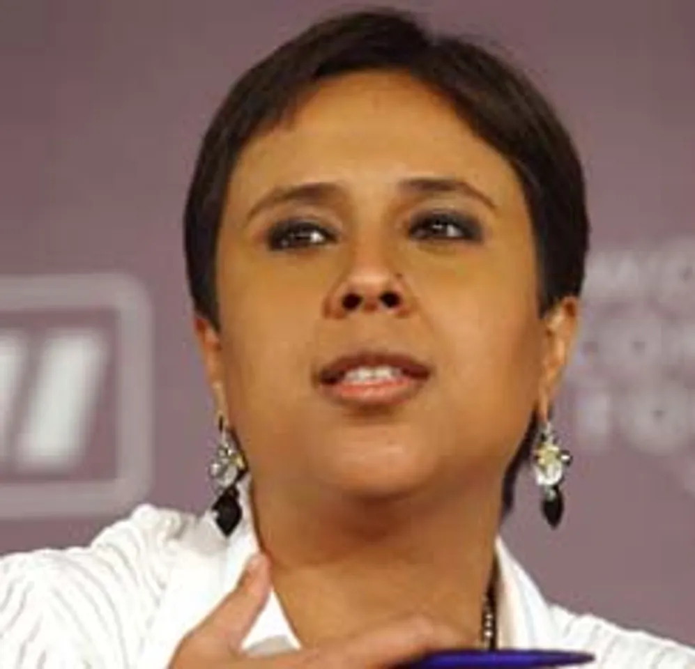 Barkha Dutt awarded AIB's International TV Personality of the Year