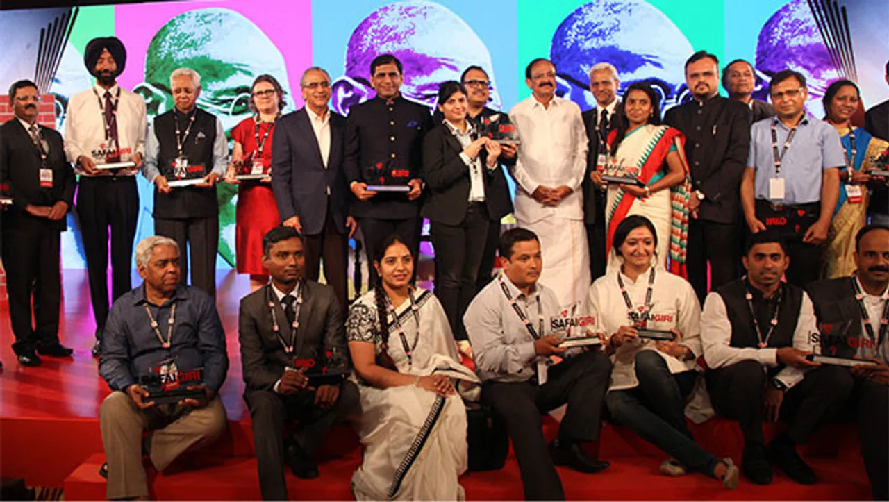 India Today Group honours 16 cleanliness warriors at the Safaigiri Awards 2017