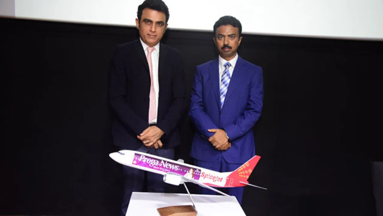 Prega News ties up with SpiceJet to make flying comfortable for would-be moms