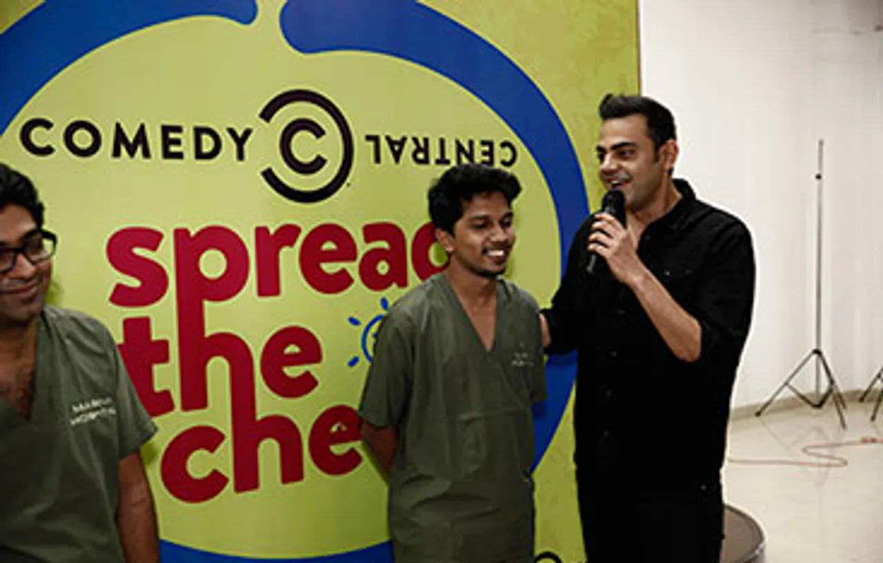 Comedy Central lights up lives with 'Spread the Cheer' campaign