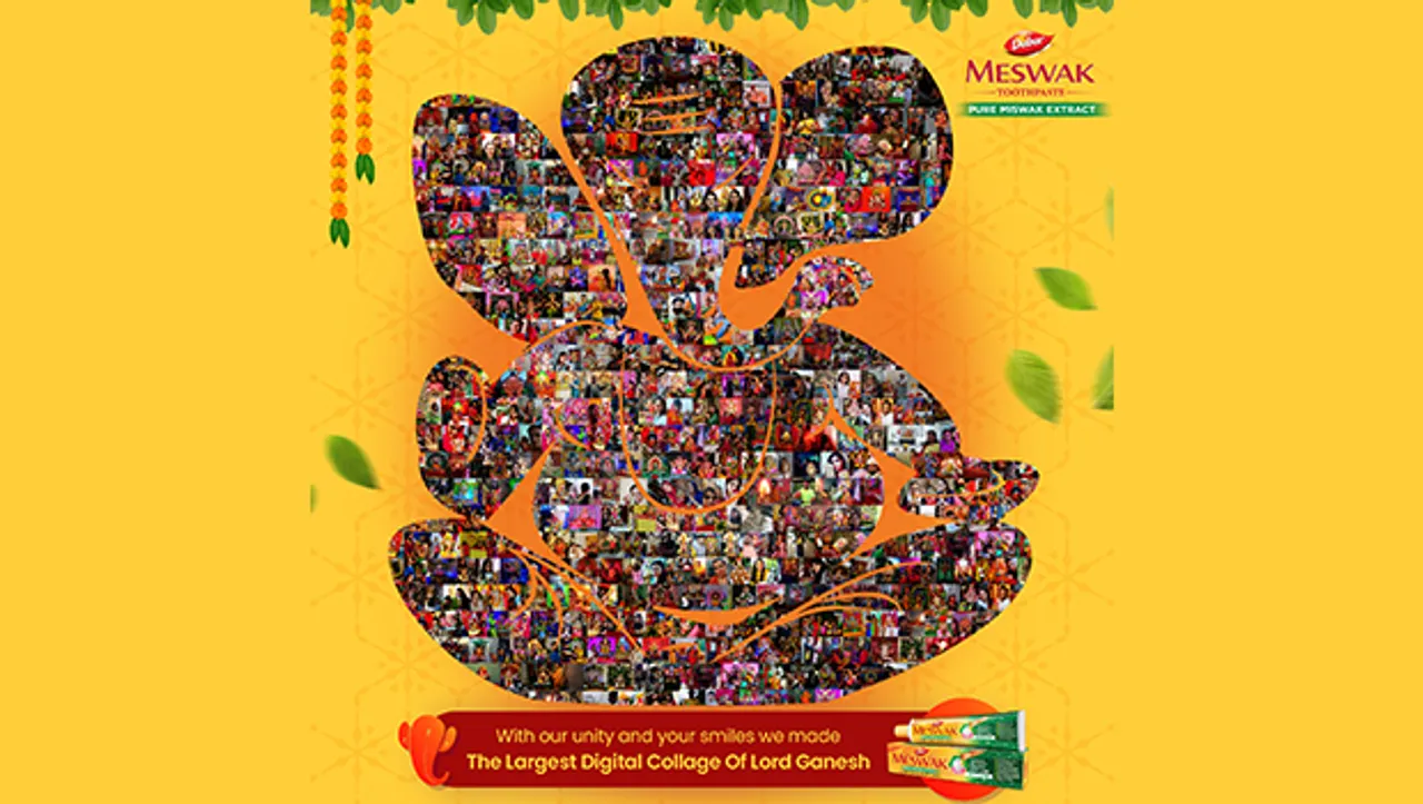 Dabur Meswak mints NFT with digital Ganpati mural