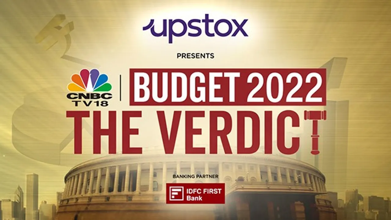 CNBC-TV18's 'The Budget Verdict' to provide viewers an in-depth analysis of Budget 2022