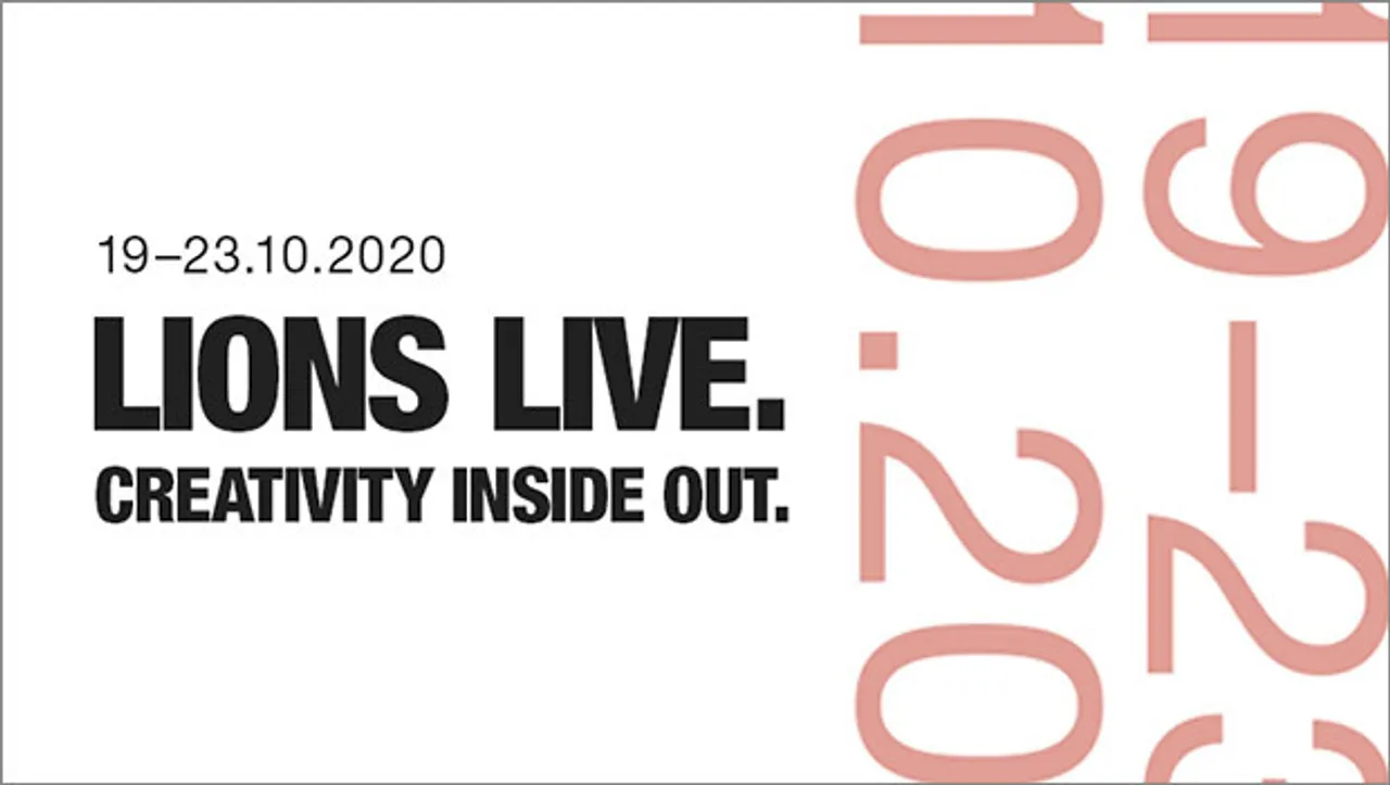 Cannes Lions reveals programme for second Lions Live from 19-23 October