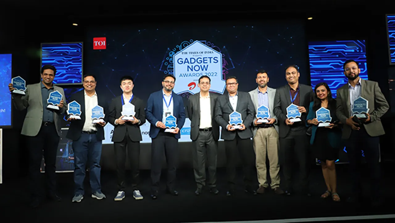Samsung India, Apple win four awards each at 'TOI's Gadgets Now Awards 2022'