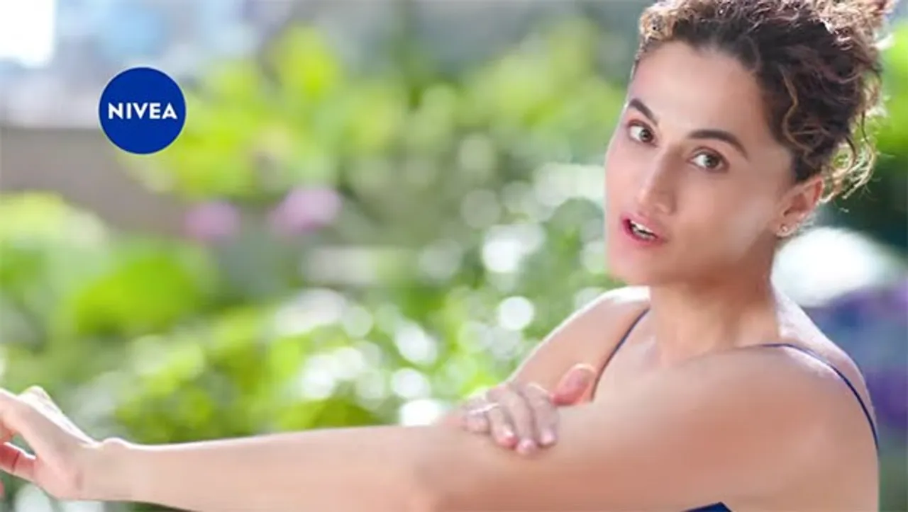 Nivea unveils campaign for its new skincare range 'Naturally Good' featuring Taapsee Pannu