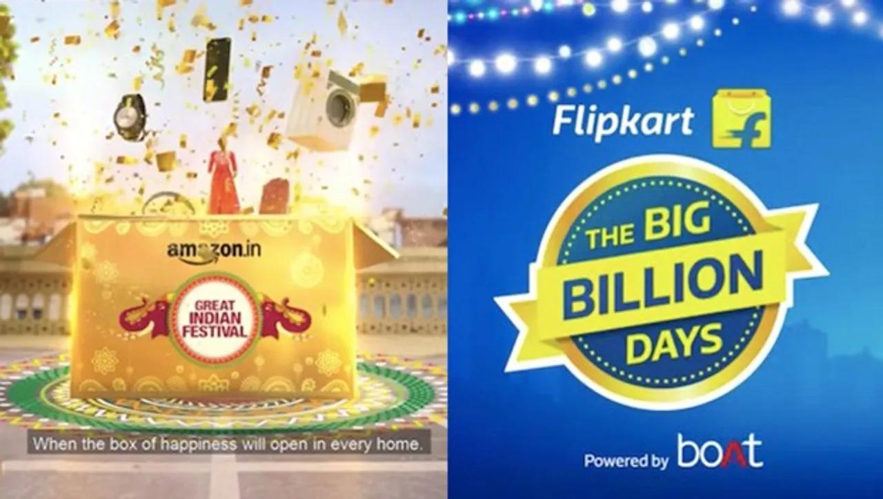 Amazon, Flipkart to lead Rs 350-crore ad blitz to drive festive sales