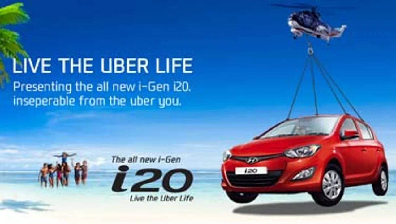 Hyundai's Uber approach for i20 nets 100 million brand impressions