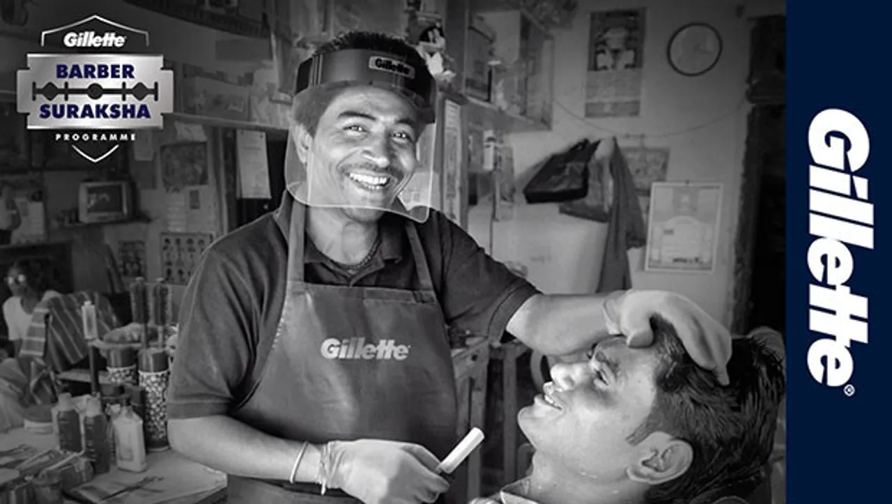 Gillette India's 'Barber Suraksha Programme' supports the barber community during Covid-19
