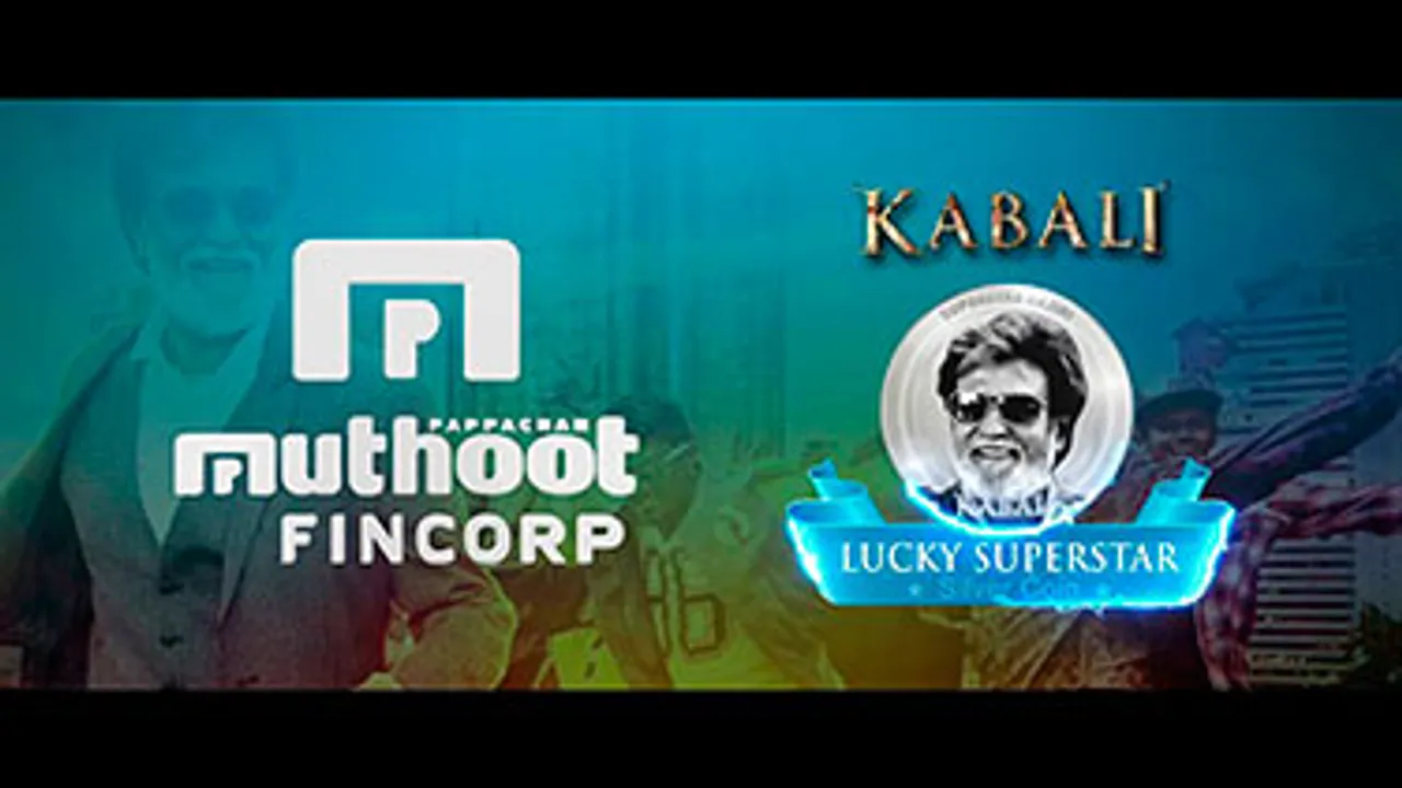 'Lucky Superstar' Rajinikanth packs a silver punch for Muthoot Fincorp