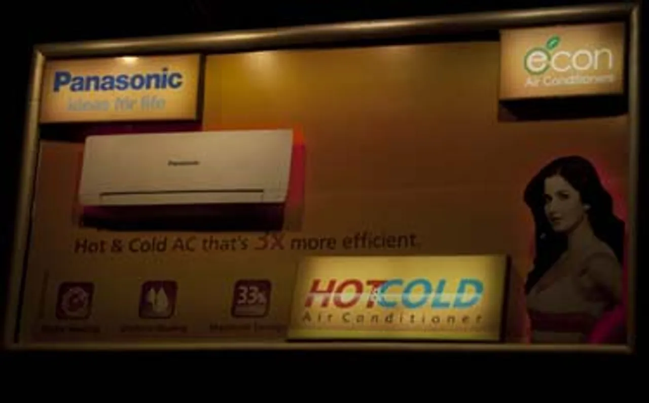 Percept OOH executes campaign for Panasonic 'Hot & Cold AC'